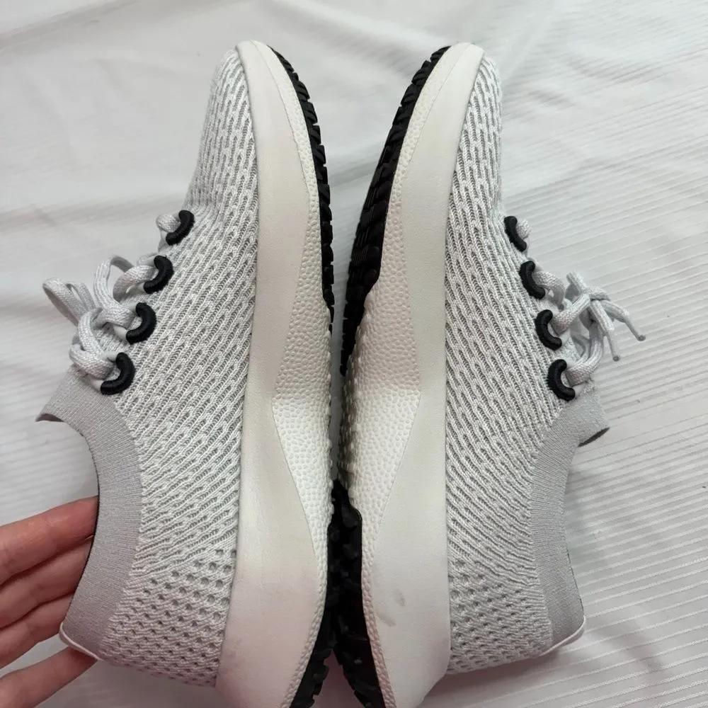 Allbirds Tree Dasher TD2 Women’s Grey Lace Up Sneakers Shoes Size 10.5 10 1/2
